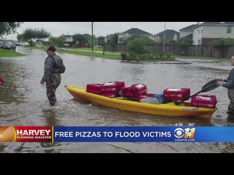 Free Pizza For Hurricane Victims