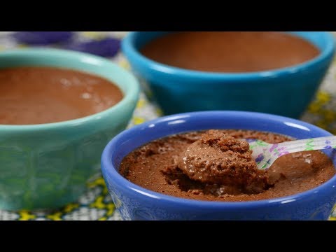 Chocolate Pots de Crème Recipe Demonstration - Joyofbaking.com