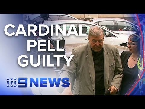枢機卿ペル氏、歴史的児童性的虐待の5つの訴因で有罪判決｜ナイン・ニュース・オーストラリア (Cardinal Pell found guilty of 5 counts of historical child sexual abuse | Nine News Australia)