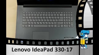 Lenovo IdeaPad 330-17 Onyx Black (81DM00ENRA) - відео 5