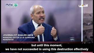 Egyptian journalist says Gaza is worse than Holocaust