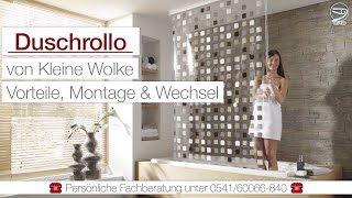 Kleine Wolke Duschrollo – Vorteile, Montage & Wechsel