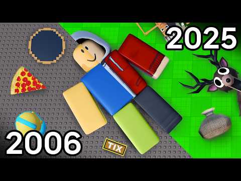 로블록스 연도별 대표 게임 1개씩 플레이해보기