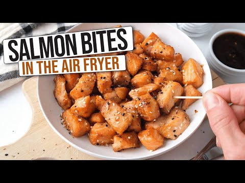 Flavorful Air Fryer Salmon Bites [Easy Recipe]