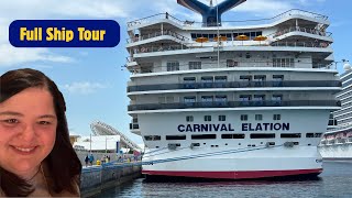 Carnival Elation Cruise Ship Tour – Full Walkthrough