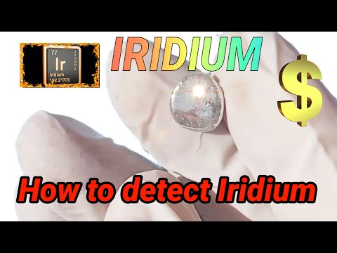 How to detect Iridium