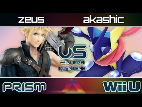PRISM 116 - Zeus (Cloud) vs. Akashic (Greninja) - Winners Quarters - Smash Wii U