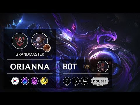 Orianna Bot vs Lucian - KR Grandmaster Patch 9.11