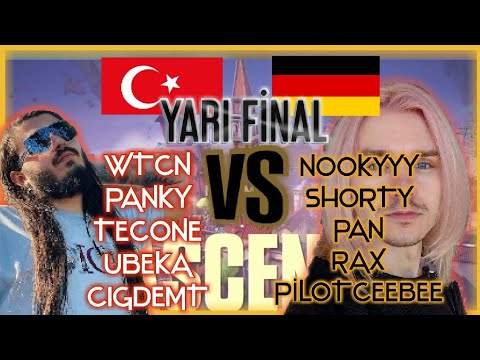 Wtcn'ın Gözünden YARI FİNAL 2.Maç Twitch Rivals Summer Rumble Valorant Turnuvası // TURKEY VS GERMAN