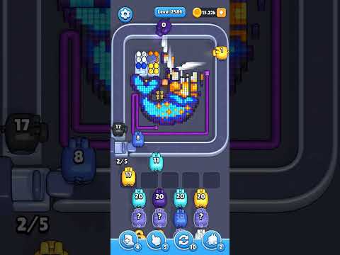 Pixel Flow Level 2586 Walkthrough