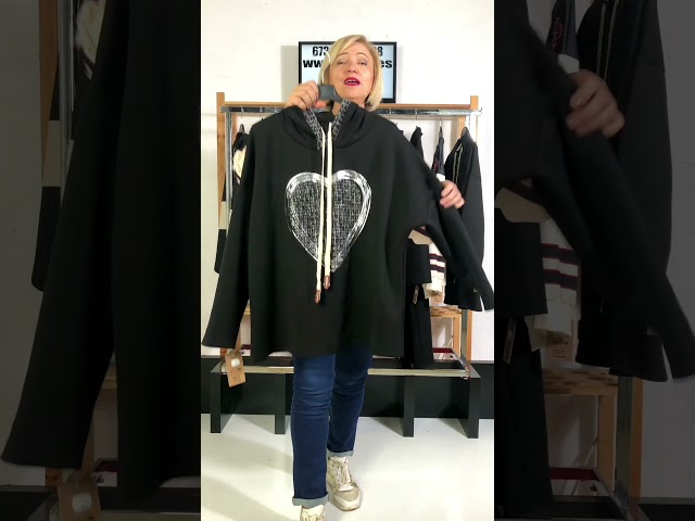 Vídeo relacionado con Sudadera casual para mujer sin capucha genérica, diseño romántico corazón San Valentín, moda cómoda, rojo, XXL