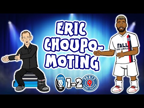 💥ERIC CHOUPO-MOTING!💥 PSG beat Atalanta 2-1 (Champions League Parody Goals Highlights Neymar Mbappe)