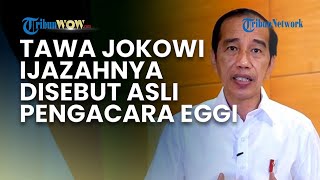 Kuasa Hukum Eggi Sudjana Kubu Roy Suryo CS, Merinding Lihat Ijazah Jokowi di Polda, Jokowi Tertawa