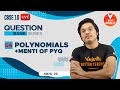 Polynomials Class 10 Question Bank Series Menti Quiz Of Previous Year Questions V Math Infinity