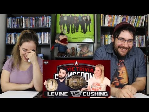 Levine VS Cushing REACTION - Movie Trivia Schmoedown Singles Championship