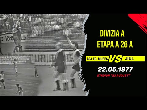 ASA Targu Mures - Jiul Petrosani 5-2- 22.05.1977