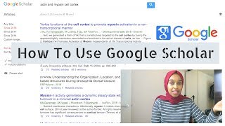 How To Use Google Scholar | Writing A Literature Review