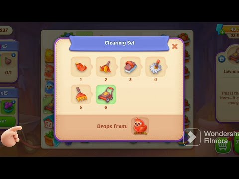 Homescapes | Springtime bustle - (Part 11) Creating lawnmower | CLEANING SET COMPLETE