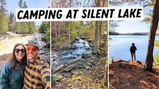 Spring Camping at SILENT LAKE Provincial Park