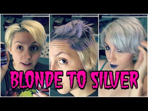 How to: Silver Hair - Manic Panic | Virgin Snow,...