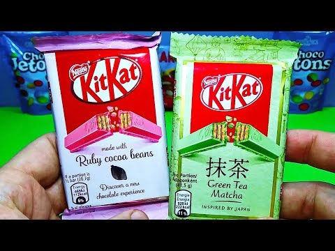 KitKat Green Tea vs. Ruby Cocoa | Japan | Matcha | 抹茶 | #KitKat