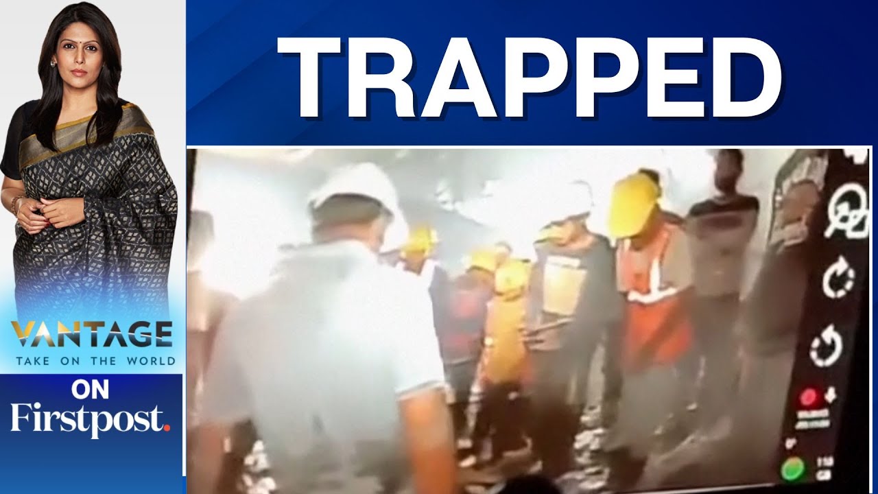 Uttarakhand Tunnel Collapse: First Video of Trapped 41 Workers Surfaces | Vantage With Palki Sharma