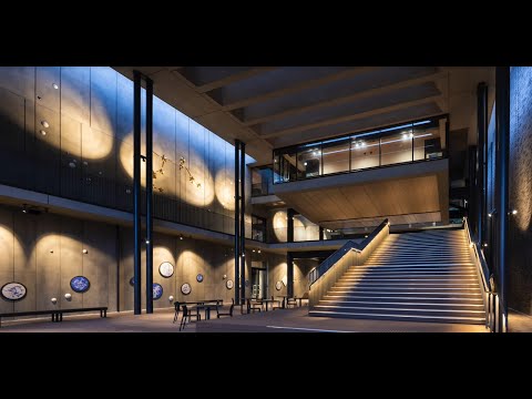 京都産業大学 天地館 工事の記録タイムラプスムービー