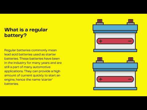 Battery Comparison: Deep Cycle vs Regular Batteries