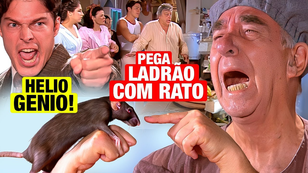 ALMA GÊMEA: Helio usa RATAZANA para desmascarar a pessoa que está pegando dinheiro na pensão!