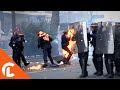 Incidents du 1er mai : un policier brulé (1er mai 2017, Paris)