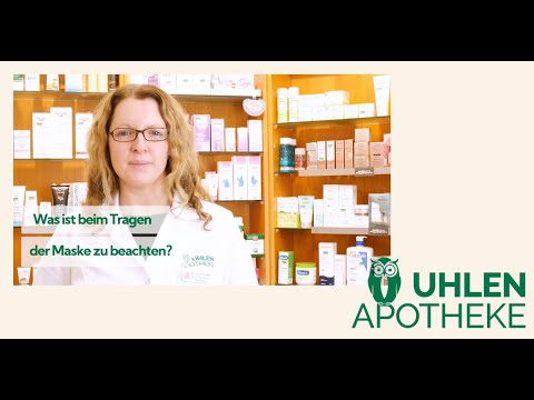 Was ist beim Tragen der Maske zu beachten?