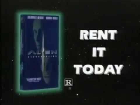 Alien: Resurrection VHS Release Ad (1997)