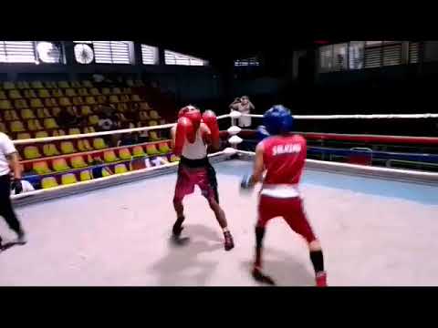 Engel Murillo vs Estewar Hurtado, 108 libras. Miércoles 30 de junio de 2021, gimnasio Nicarao.