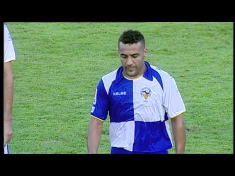 Gol de El Yaagoubi (1-0) en el CE Sabadell - Xerez Jornada 6
