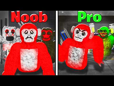 Noob To Pro In Scary Baboon!