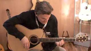 Video thumbnail for laguitare.com présente musikmesse 2009 - yamaha LLX36c by laguitarepointcom