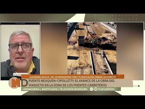 Comenzó a construirse el nuevo puente entre Neuquén y Cipolletti