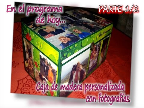 Caja de fotos personalizada 1/3