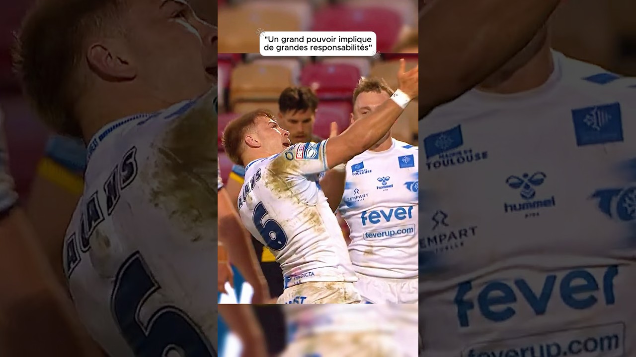 Premier Essai En @super_league Pour Thomas Lacans 💫 #superleague #rugbyleague #rugby #pourtoi