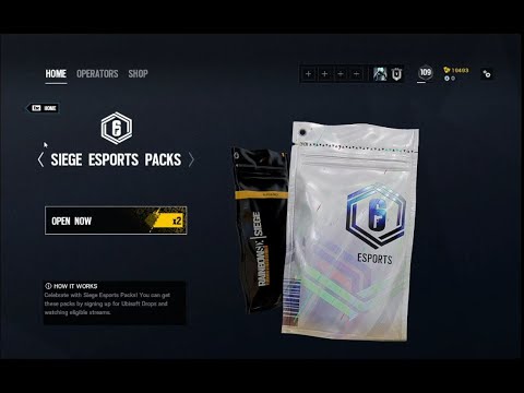 Esports Pack Opening (Road to SI 2021) [R6S]