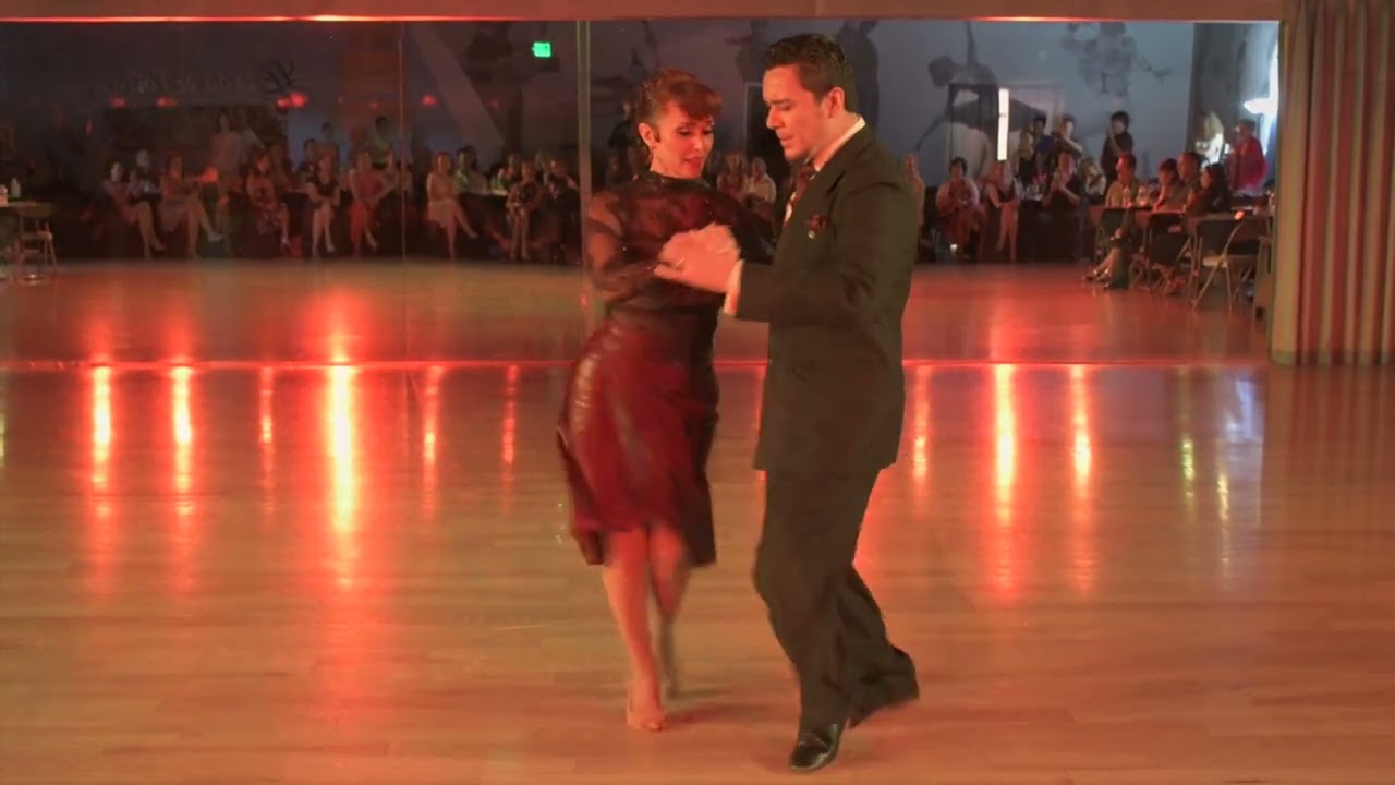 Miriam Larici and Leonardo Barrionuevo at Lead & Follow Milonga 3/3