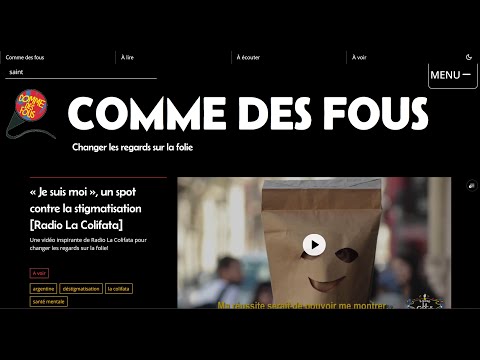 Comme des Fous — Média participatif headless