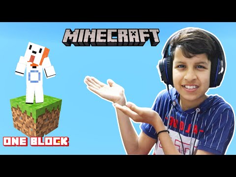 Minecraft But you get only ONE BLOCK  😮