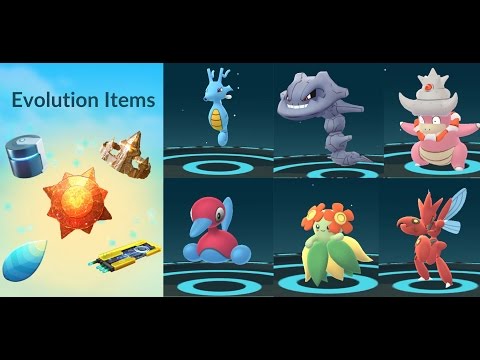EVOLUTION ITEMS POKÉMON GO GEN 2