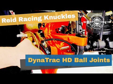 Reid Racing Knuckles/Dynatrac HD Ball Joint Install on Jeep JL