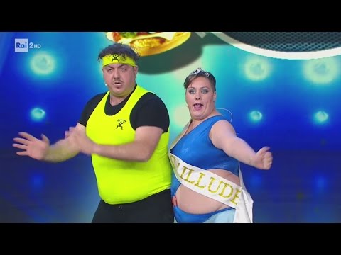 Peppe Laurato con Rosaria Miele - Peppe Step con Miss'Illude - Made in Sud 16/05/2017