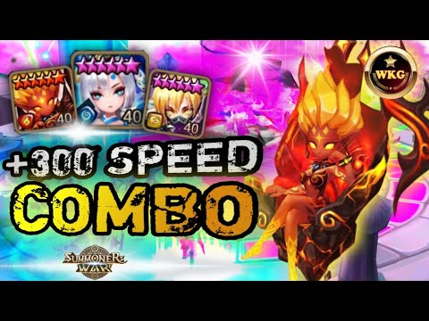 GUARDIAN PLAYER BUILD FAST CLEAVE TEAM WITH KAHLI AND SONIA IN RTA SUMMONERS WAR