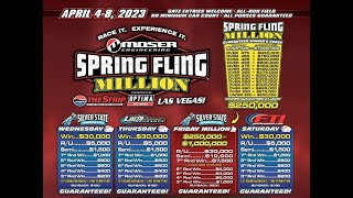 Moser Engineering Spring Fling Million Bracket Race - Tuesday Dragster Shootout