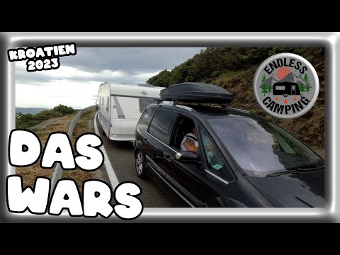 Das ist das letzte | Kroatien 2023 | Wohnwagen Camping Sommer Urlaub | Heimfahrt
