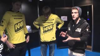 Natus Vincere before the final @ ESWC 2012